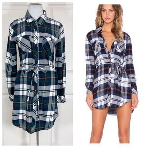 RAILS Nadine Button Down Shirt Dress